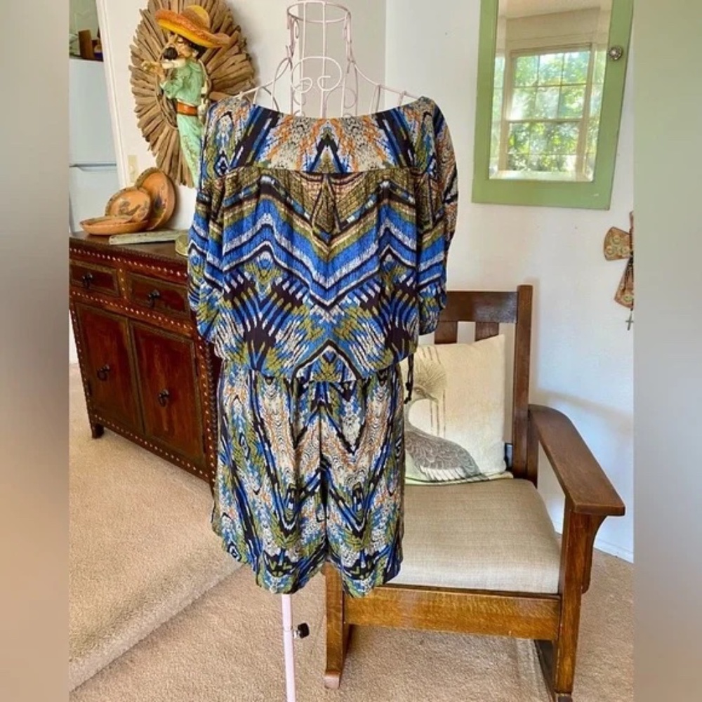 Free People Multicolor Patterned Romper - Picture 6 of 15